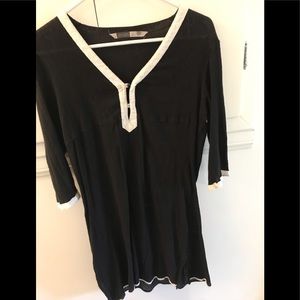 Athleta Linen Swim Coverup